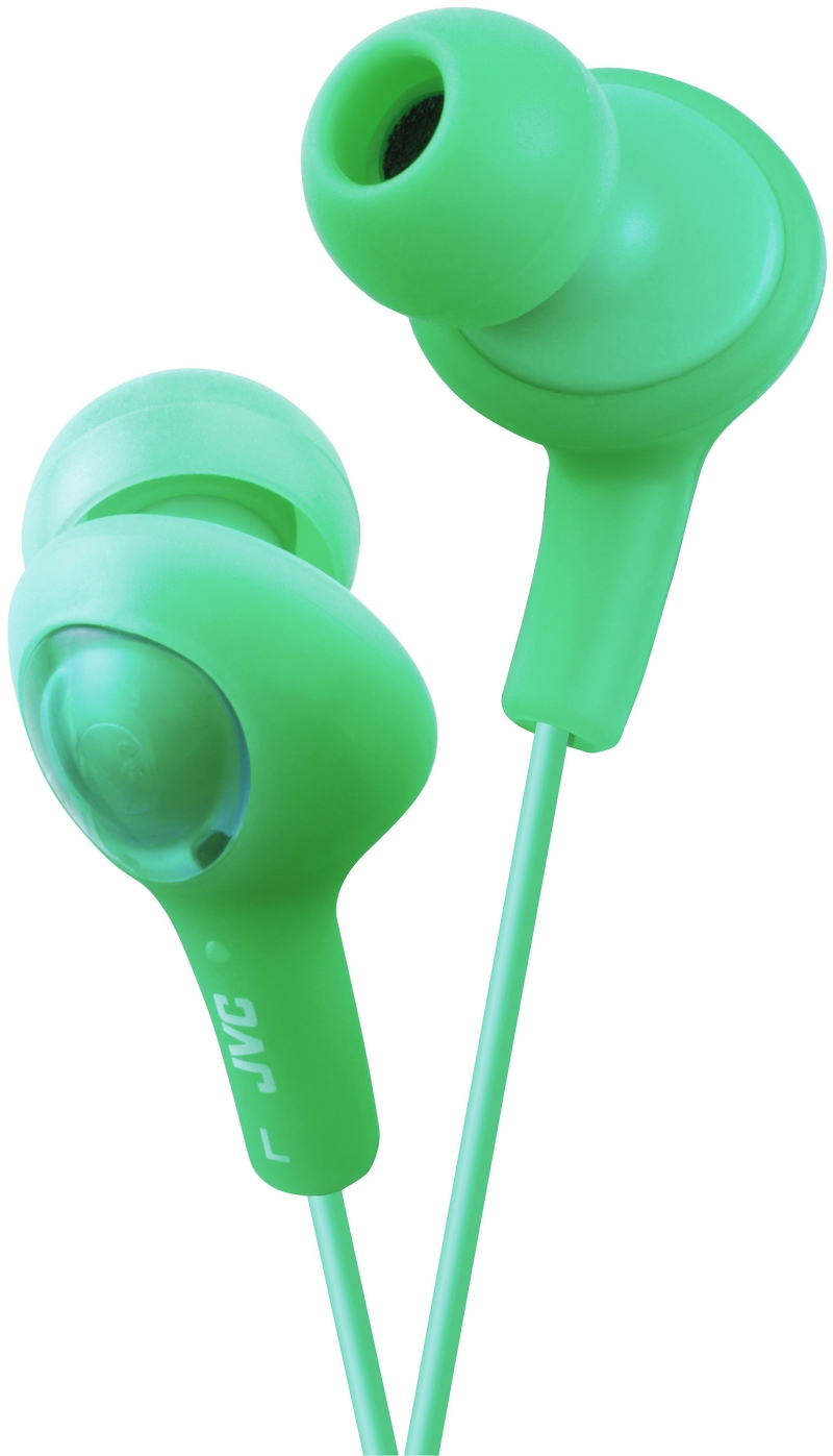JVC Auricolari in-ear JVC Gumy plus con filo verde